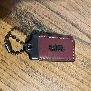 Coach 1941 Hangtag Merlot/Python Gunmetal